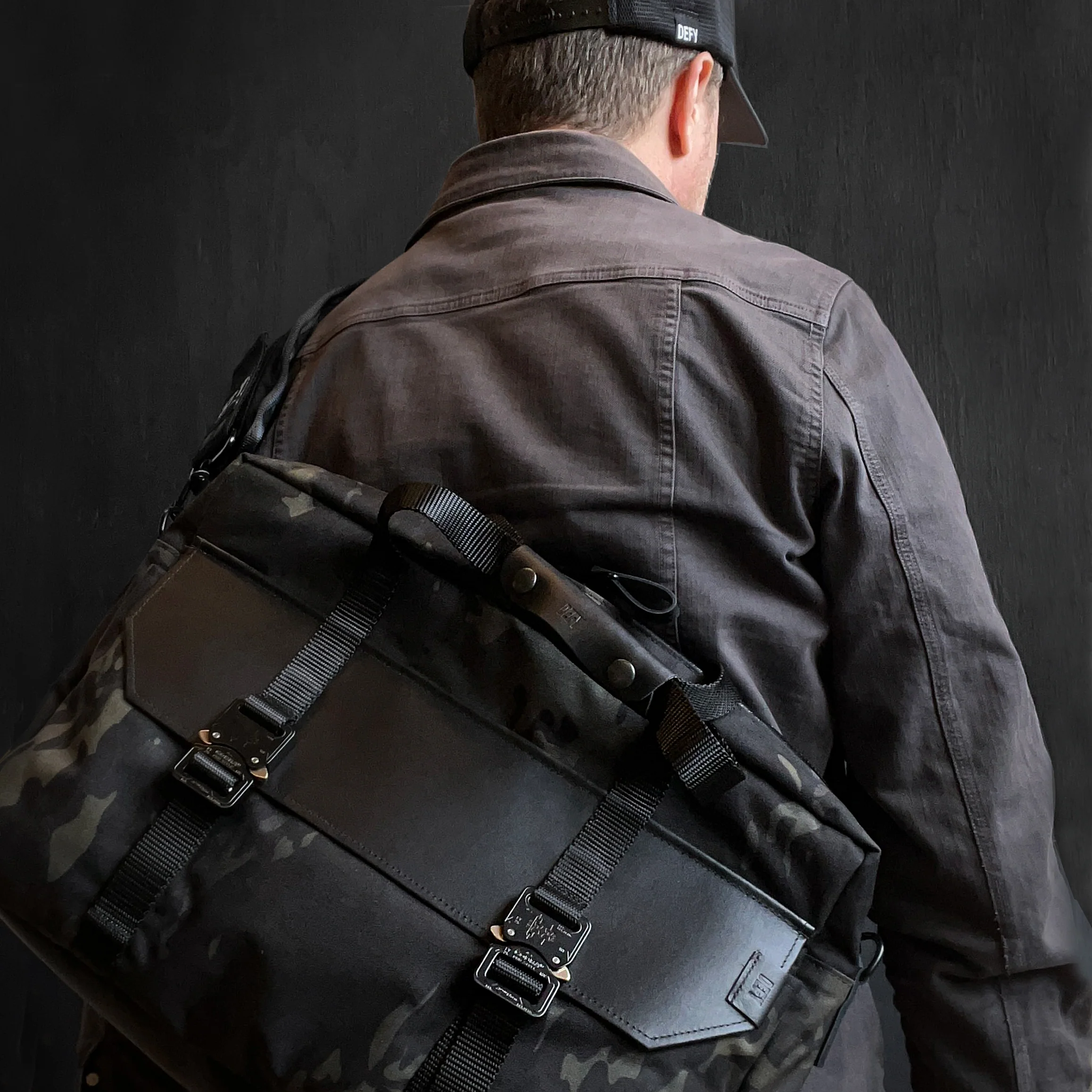 The Ultimate Crossbody Strap Rogue Camo MultiCam Black™ CORDURA® x Closed-Cell Foam Padding x AustriAlpin® Cobra Buckle - Image 8