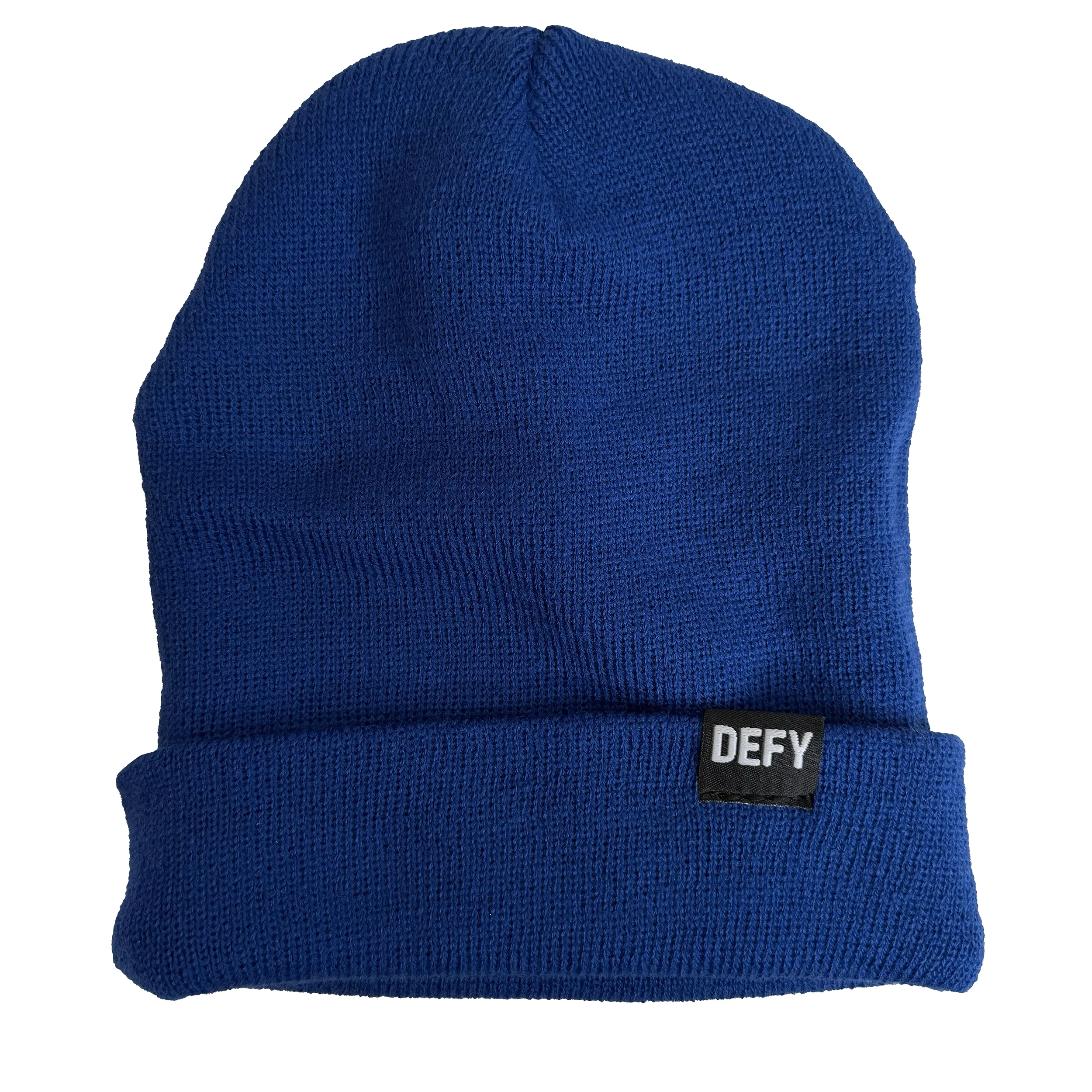 DEFY Cobalt Blue Beanie / Low Stock