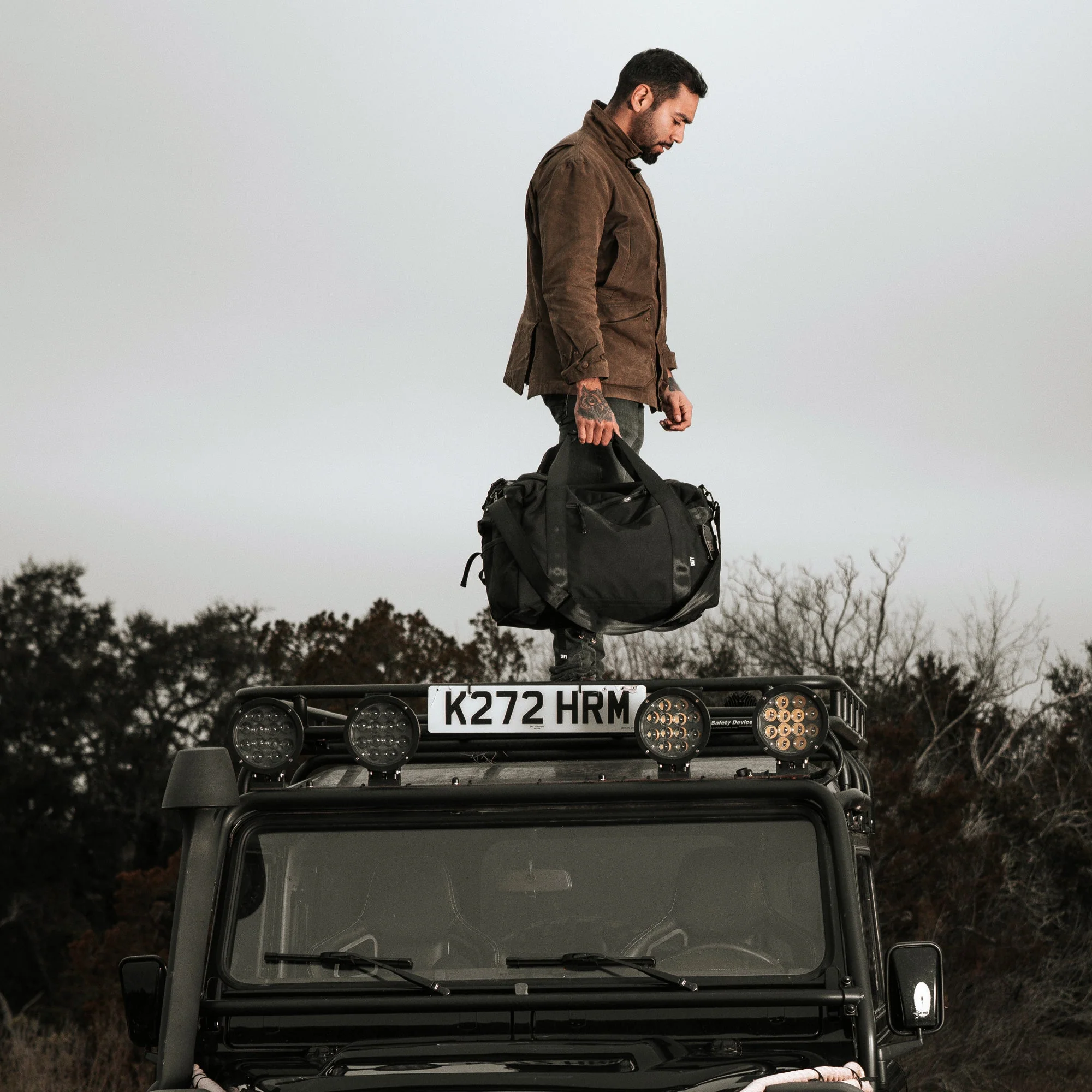 The Rover Backpack 'Fire Edition' Ballistic Nylon x ECOPAK™ EPX Blaze Orange / Ships in 6-10 Weeks - Image 18