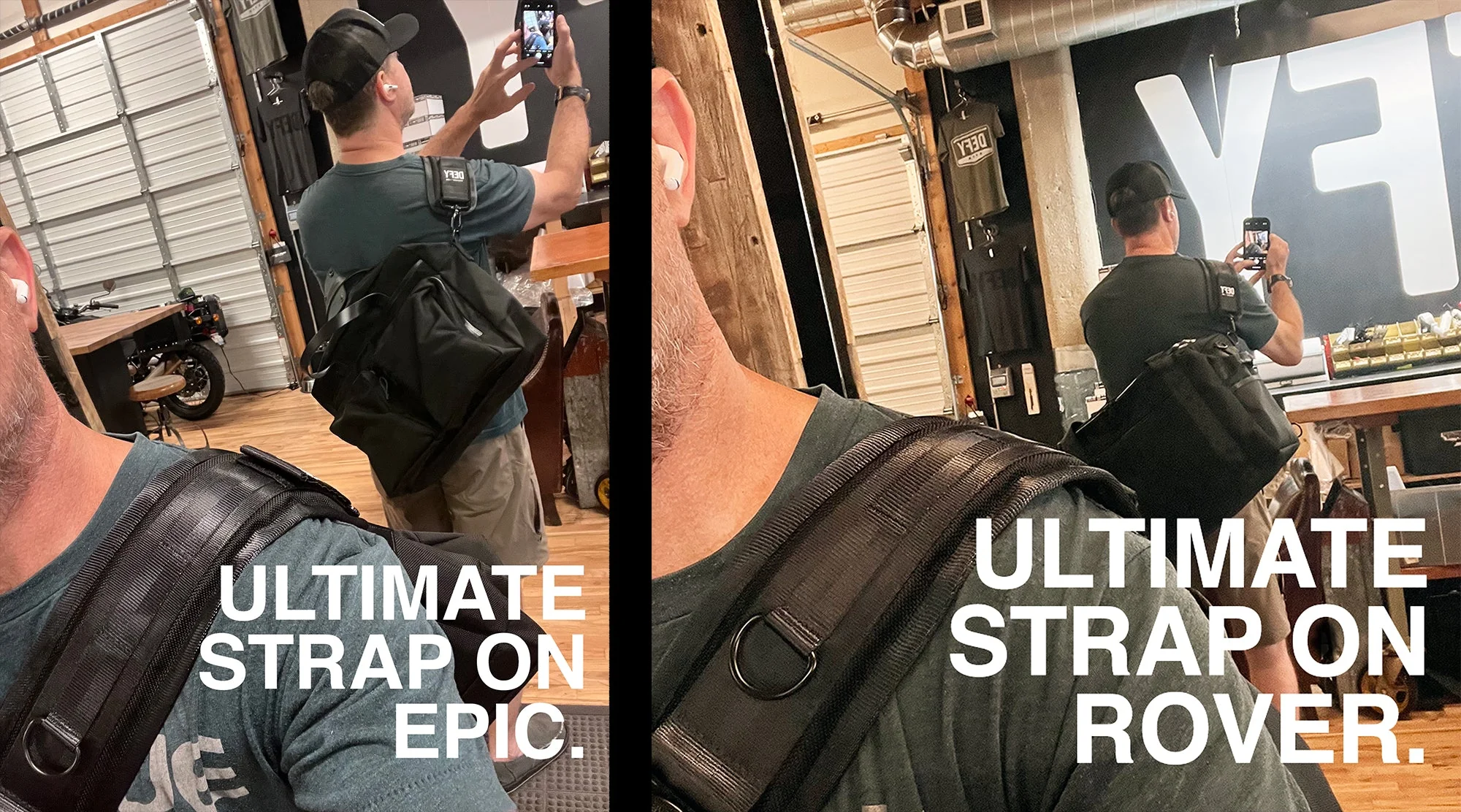 The Ultimate Crossbody Strap Black Dyneema® x Closed-Cell Foam Padding x AustriAlpin® Cobra Buckle / Ships in 2-3 Weeks - Image 17