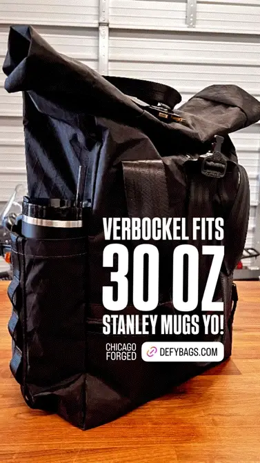 VerBockel Roll Top Backpack 2.0 'Un-Zipped' / Black TexWax™ Canvas / Ships in 6-10 Weeks - Image 19